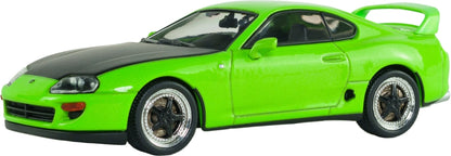 Toyota Supra MK.4 Solido Works Neon Green 2001 1:43 Solido Model