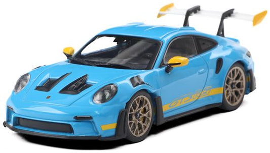 Porsche 911 (992) GT3 RS Tribute 24H Daytona 2003 Riviera Blue 2023 1:43 Solido Model
