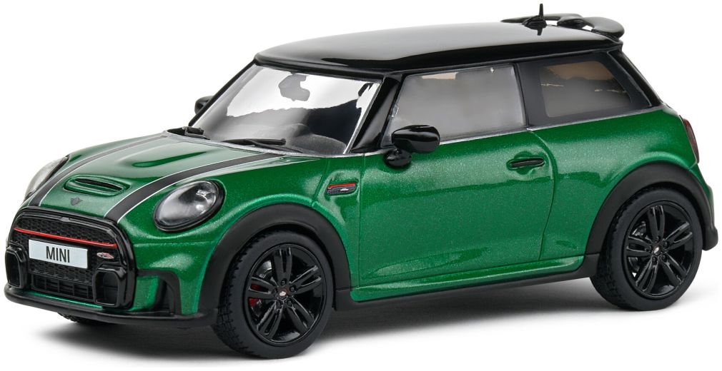 Available to Order – Mini Cooper John Works Green 2023 1:43 Solido Model (SOL 4315002)