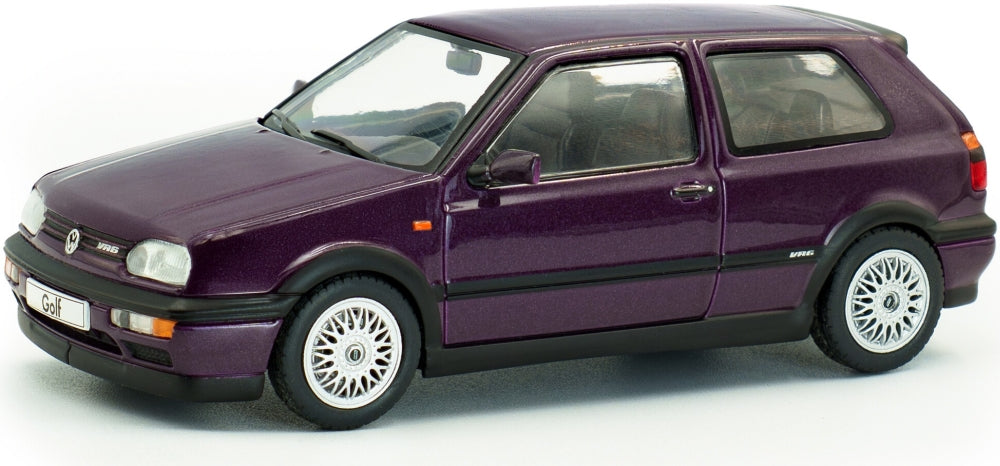 VW Golf MKIII VR6 Purple 1994 1:43 Solido Model