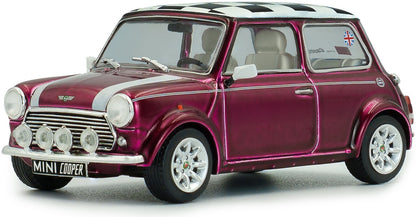 Available To Order – Mini Cooper Sport Purple 1997 1:43 Solido Model (SOL 4316604)