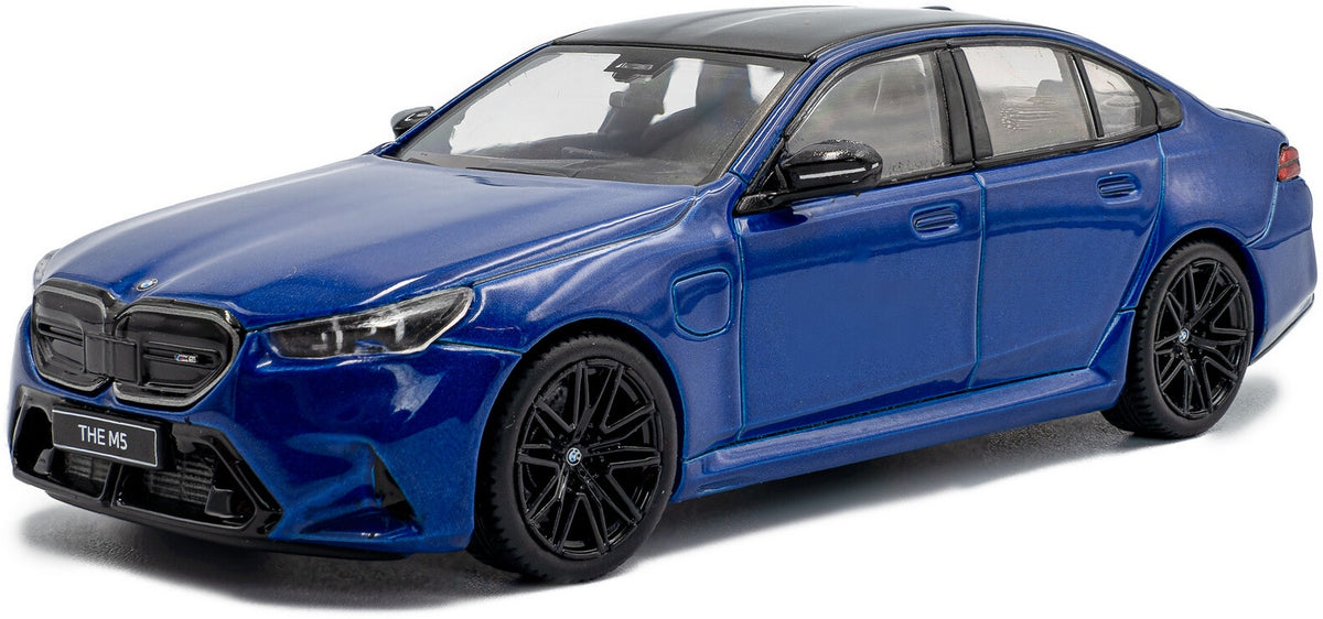 Available To Order – BMW G90 M5 Sedan Marina Bay Blue 2024 1:43 Solido Model (SOL 4317551)