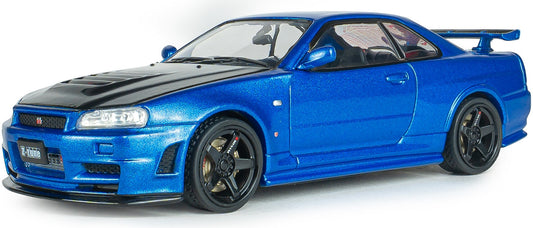 Nissan Skyline GT-R (R34) ZTune Bayside Blue 1998 1:43 Solido Model