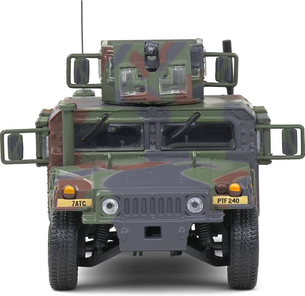 Available to Order – M1115 Humvee KFOR Green Camo 1:48 Solido Model (SOL 4800104)