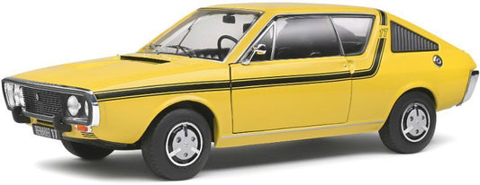Renault R17 MK1 Jaune 1976 1:18 Solido Model