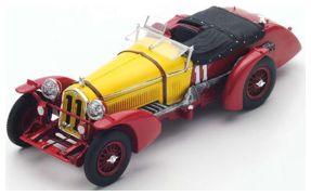 Alfa Romeo 8C #11 Winner 24H Le Mans 1933 R. Sommer/T. Nuvolari 1:18 Spark Model