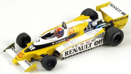 Available to Order – Renault RS11 #15 Winner French GP 1979 Jean-Pierre Jabouille w/Acrylic Cover 1:18 (SPA 18S590)