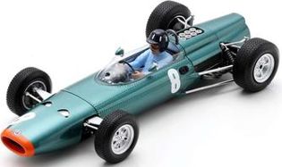 Available To Order – BRM P261 #8 Winner Monaco GP 1964 Graham Hill 1:18 Spark Model (SPA 18S713)