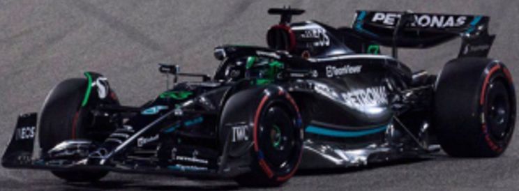 Available to Order – Mercedes AMG Petronas F1 W14 E Performance #63 George Russell 4th Saudi Arabian GP 23 1:18 (SPA 18S877)
