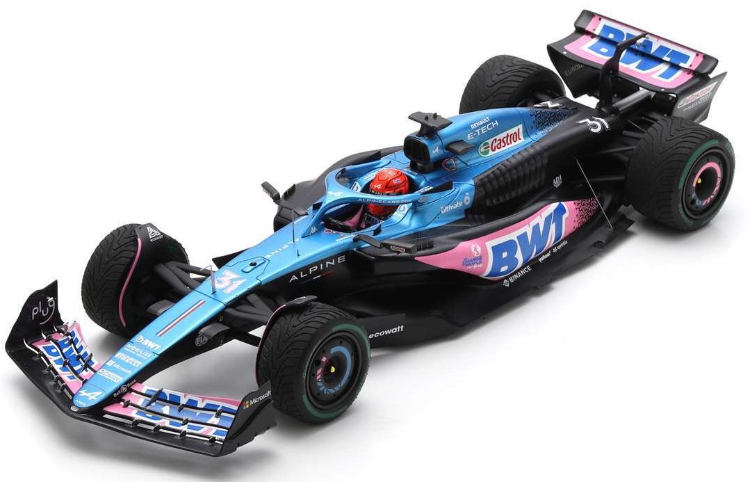 Available To Order – Alpine A523 #31 BWT Alpine F1 Team Esteban Ocon 3rd Monaco GP 2023 1:18 (SPA 18S881)