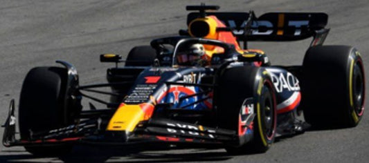 Available To Order – Oracle Red Bull Racing RB19 #1 Winner USA GP 2023 Max Verstappen 1:18 Spark Model (SPA 18S955)