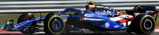 Available to Order – Williams F1 FW45 #2 10th USA GP 2023 Logan Sargeant 1:18 (SPA 18S965)