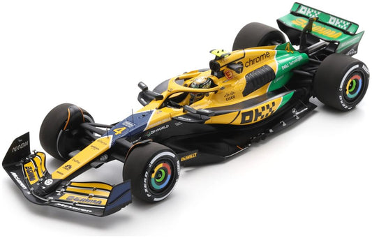 Available To Order – McLaren F1 Team MCL38 #4 4th Monaco GP 2024 Lando Norris 1:18 Spark Model (SPA 18S997)