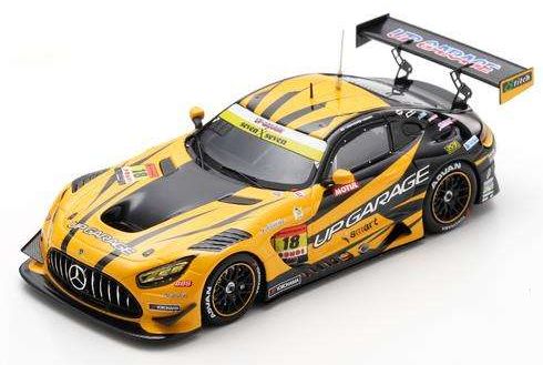Available to Order – Upgarage AMG GT3 #18 GT300 Super GT 2025 T. Kobayashi/Y. Nomura 1:43 Spark Model (SPA 43SGT25018)