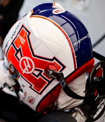 Haas MoneyGram F1 Team Kevin Magnussen Miami GP 2023 Helmet 1:5 Spark Model