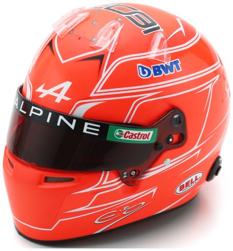 Available To Order – BWT Alpine F1 Team Esteban Ocon Monaco GP 2023 Helmet 1:5 Spark Model (SPA 5HF104)
