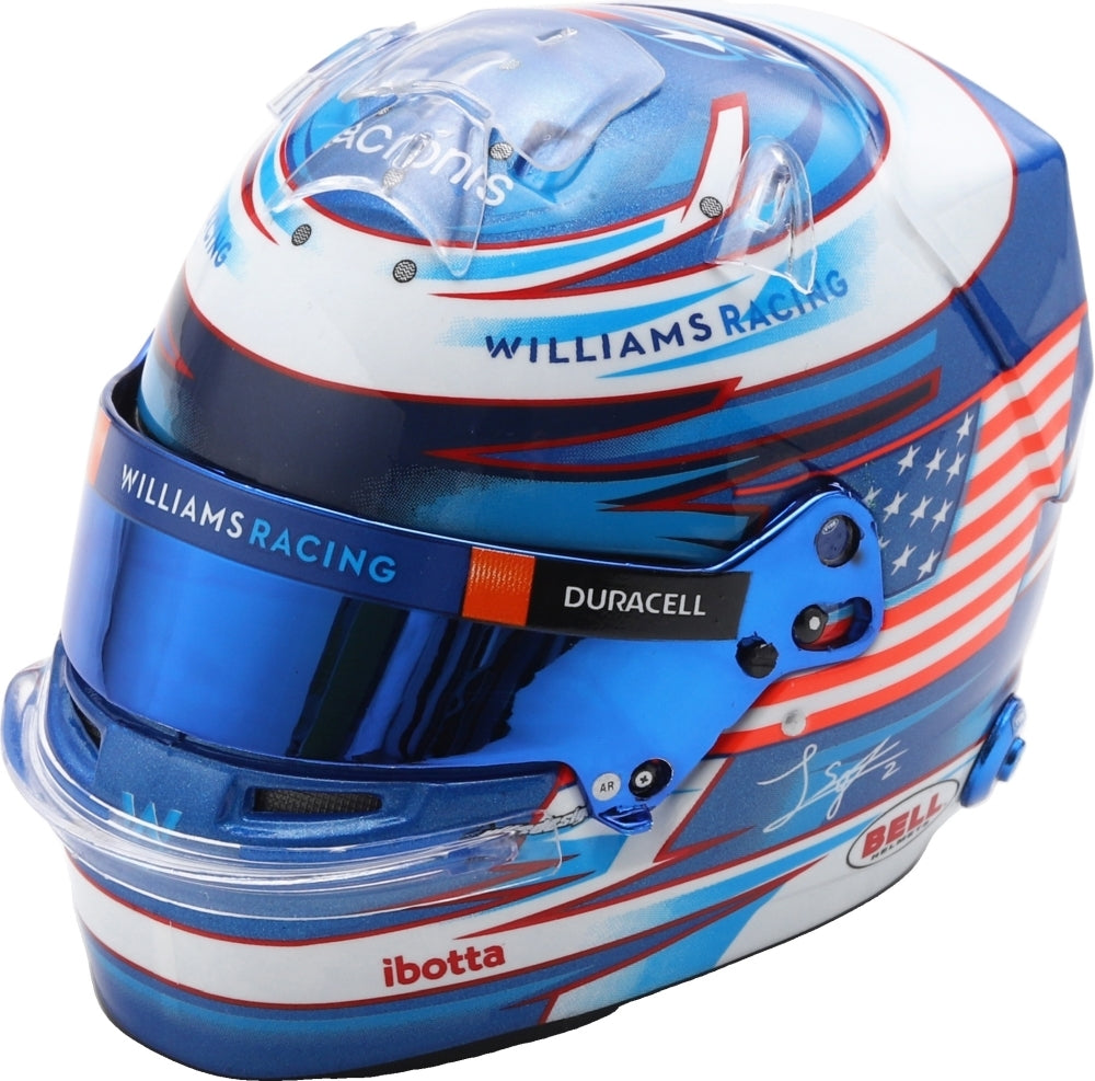 Logan Sargeant Williams Racing 2023 Helmet 1:5 Spark Model