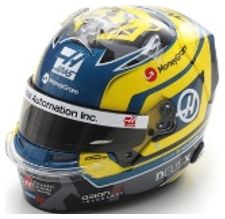 MoneyGram Haas F1 Team Ollie Bearman 2025 Helmet 1:5 Spark Model