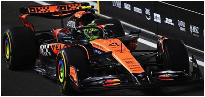 Available To Order – McLaren MCL39 #4 3rd Abu Dhabi GP 2025 L. Norris F1 Drivers Champion 2025 w/Board 1:64 Spark Model (SPA 64S078)