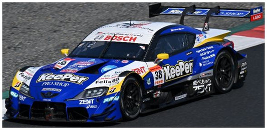 Available To Order – KeePer Cerumo GR Supra TGR Team KeePer Cerumo #38 GT500 Super GT 2025 Ishiura/Oyu 1:64 Spark Model (SPA 64SGT25038)