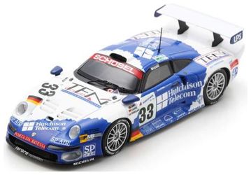 Available To Order – Porsche 911 GT1 #33 Schubel Engineering 5th Le Mans 24H 1997 Goueslard/Lamy/Hahne 1:43 Spark Model (SPA S5609)