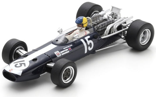 Available To Order – BRM P261 V12 #15 6th Gold Cup 1968 David Hobbs 1:43 Spark Model (SPA S5698)