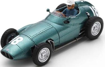 Available To Order – BRM P25 #18 French GP 1958 Maurice Trintignant 1:43 Spark Model (SPA S5732)