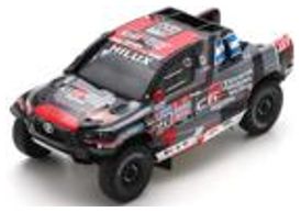 Available To Order – Toyota Hilux #220 7th Dakar Rally 2023 J. Cruz Yacopini/D. Oliveras Carreras 1:43 Spark Model (SPA S5887)