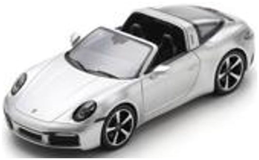 Porsche 911 Targa 4S (992) GT Silver 1:43 Spark Model