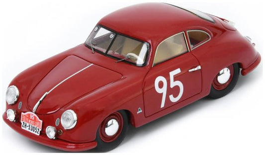 Available To Order – Porsche 356 #95 Rally Monte Carlo 1954 Schild/Bjornestad 1:43 Spark Model (SPA S6134)