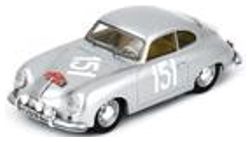 Available To Order – Porsche 356 1300 #151 Monte Carlo Rally 1955 C.A. Johansson/G. Jensen 1:43 Spark Model (SPA S6135)