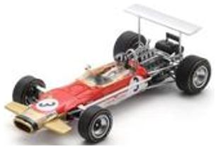 Available To Order – Lotus 49B #3 2nd German GP 1968 Graham Hill 1:43 Spark Model (SPA S6369)
