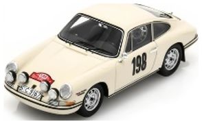 Available To Order – Porsche 911 T/R #198 Rally Monte Carlo 1968 S. Zasada/J. Dobrzanski 1:43 Spark Model (SPA S6609)