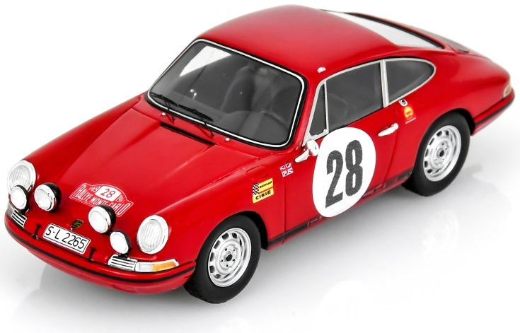 Available To Order – Porsche 911S #28 Rally Monte Carlo 1969 V. Elford/D. Stone 1:43 Spark Model (SPA S6613)