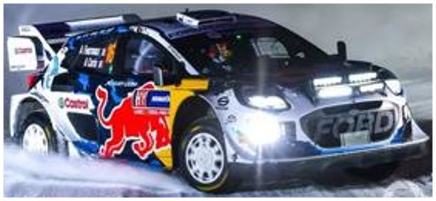 Available To Order – Ford Puma Rally1 #16 M-SPORT 3rd Rally Sweden 2024 Fourmaux/Coria 1:43 Spark Model (SPA S6867)