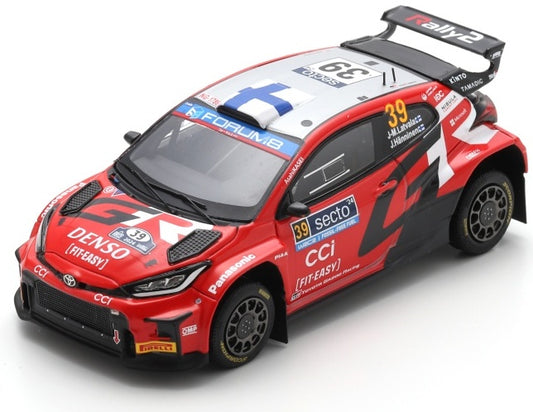 Available To Order – Toyota GR Yaris Rally1 Hybrid #39 Gazoo WRT 6th Rally Finland 2024 2nd WRC2 Lat/Ha 1:43 Spark Model (SPA S6879)