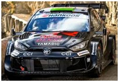Available To Order – Toyota GR Yaris Rally1 #33 Gazoo Racing WRT 2nd Monte Carlo 2025 Evans/Martin 1:43 Spark Model (SPA S6889)