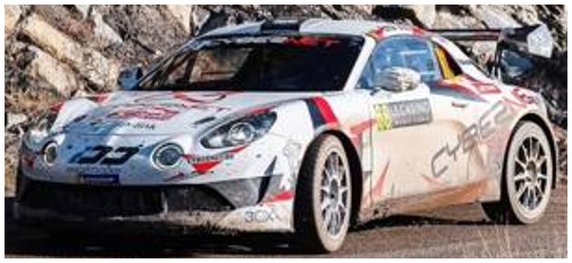 Available To Order – Alpine A110 Rally RGT #68 Chazel Tech Monte Carlo 2025 (2nd RGT) Fumal/Escartefi 1:43 Spark Model (SPA S6896)