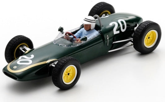 Available To Order – Lotus 21 #20 6th South African GP 1962 Neville Lederle 1:43 Spark Model (SPA S7138)