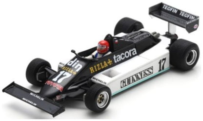 Available To Order – March 811 #17 San Marino GP 1981 Eliseo Salazar 1:43 Spark Model (SPA S7170)