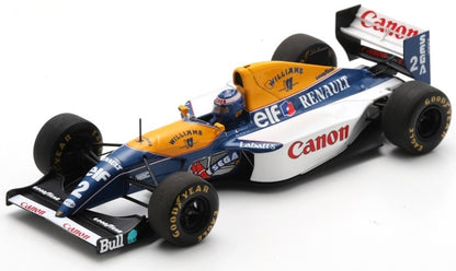 Available To Order – Williams FW15C #2 Winner French GP 1993 Alain Prost 1:43 Spark Model (SPA S7476)