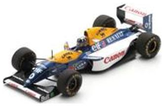 Williams FW15C #0 Winner Belgium GP 1993 Damon Hill 1:43 Spark Model