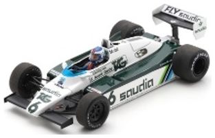 Williams FW08 #6 Winner Swiss GP 1982 Keke Rosberg 1:43 Spark Model