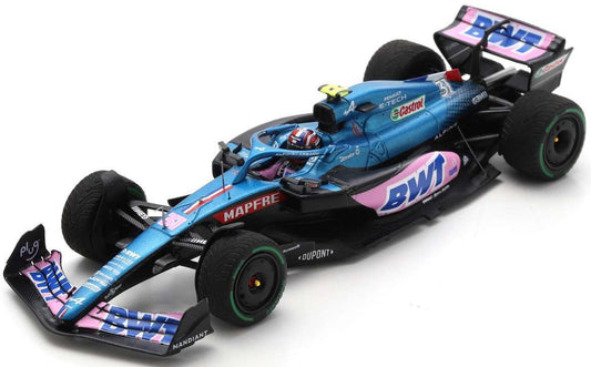Available To Order – BWT Alpine A522 #31 Esteban Ocon 4th Japanese GP 2022 1:43 Spark Model (SPA S8558)