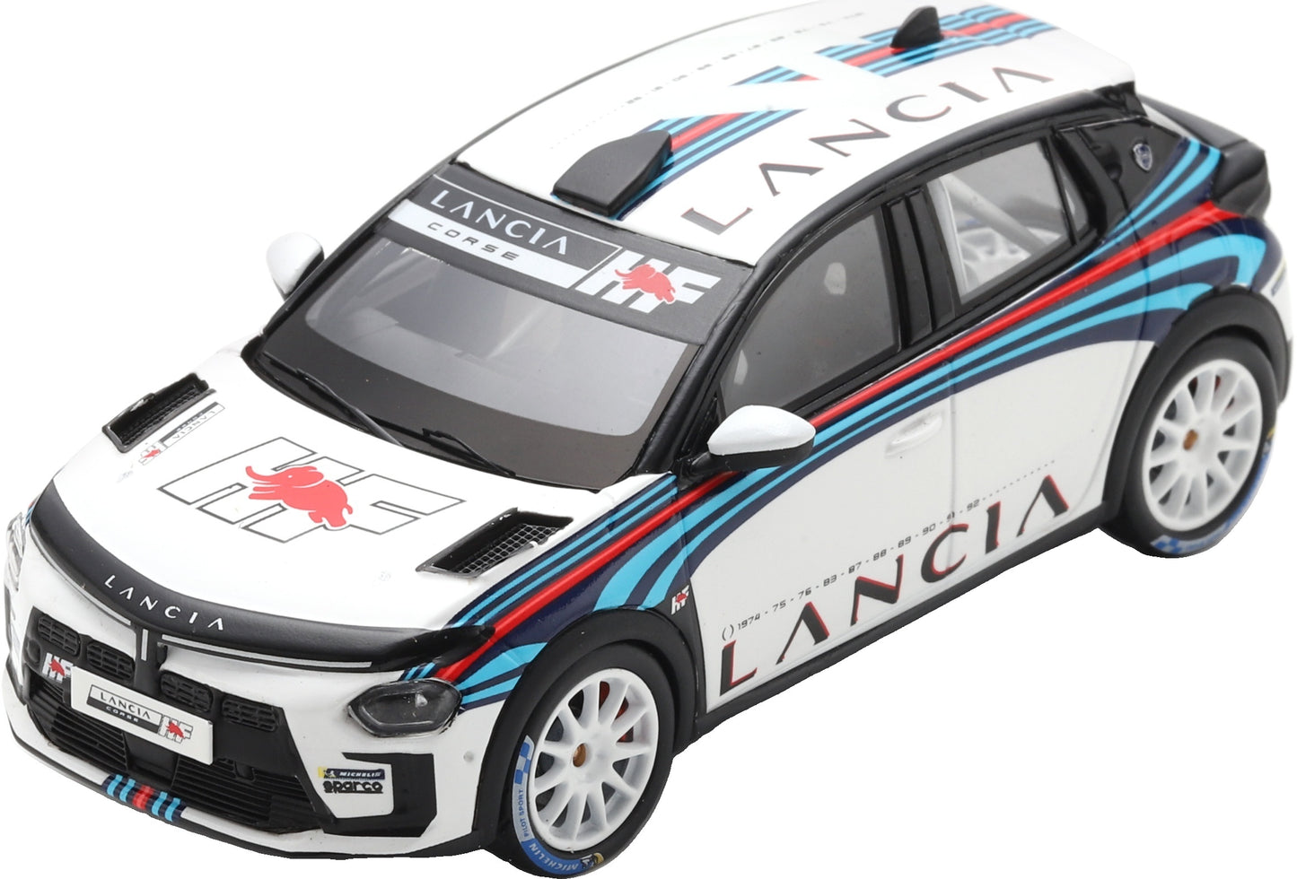 Available To Order – Lancia Ypsilon Rally 4 HF Presentation 1:43 Spark Model (SPA S8989)