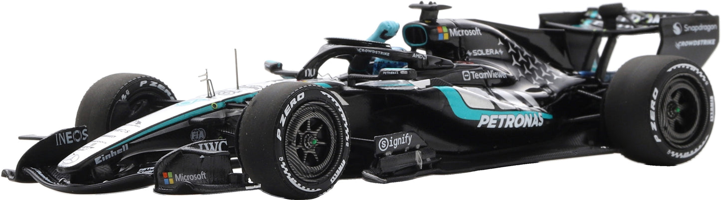 Available To Order – Mercedes AMG Petronas F1 W17 #63 Winner Australia GP 2026 George Russell w/Pit Boa 1:43 Spark Model (SPA S9380)