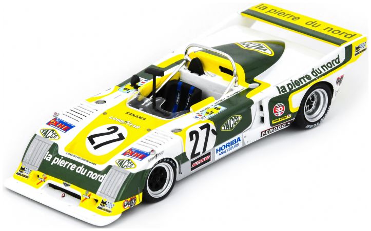 Available To Order – Chevron B36 #27 Le Mans 24H 1979 M. Sourd F. Vetsch/R. Carmillet 1:43 Spark Model (SPA S9419)