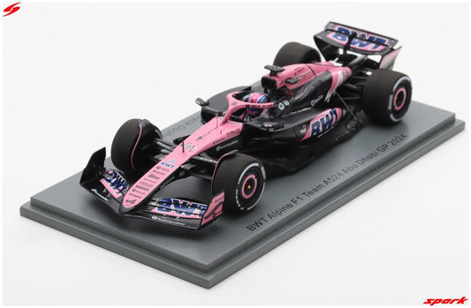 Available To Order – BWT Alpine F1 Team A524 #61 Abu Dhabi GP 2024 Jack Doohan 1:43 Spark Model (SPA S9566)