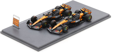 Available To Order – McLaren MCL39 #4 & #81 F1 Constructors' Champion 2025 Lando Norris & Oscar Piastri 1:43 Spark Model (SPA S9590)