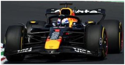 Available To Order – Red Bull Racing RB21 #1 Winner Italian GP 2025 Vestappen Oracle 50 Wins w/Pit Board 1:43 Spark Model (SPA S9636)